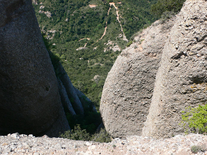 La Canal del Ninet vista desde arriba 