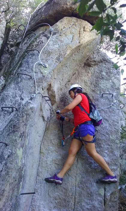 Ampliación de la vía ferrata 
