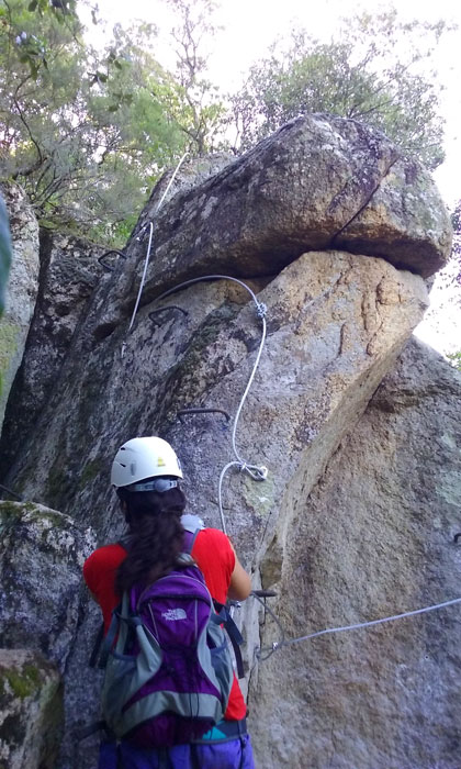Ampliación de la vía ferrata 
