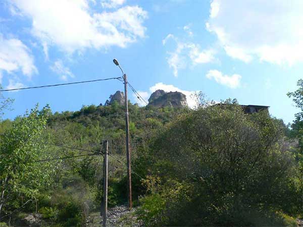 Capluc visto desde abajo 