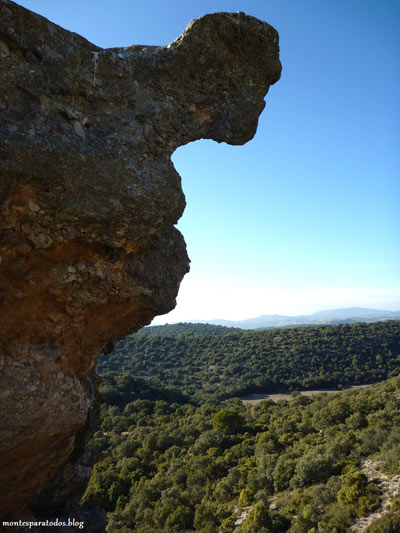 La cima desde el techo de la ventana (© Montañismo para todos) 
