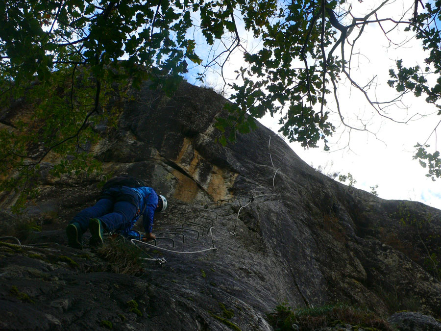 Pared del segundo tramo 