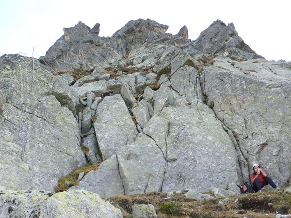 Inicio de las dos vías del Coll dels Isards 