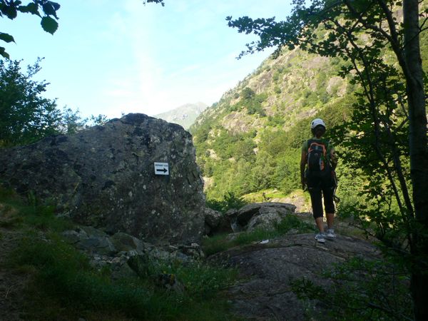 Indicador a la ferrata 