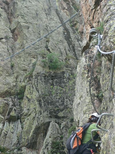 Ladeamos en un tramo vertical 