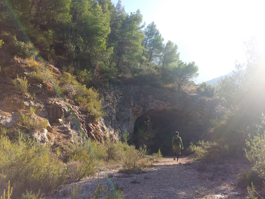 Entramos al túnel 