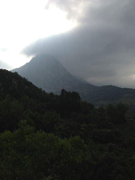 Vista al Pico San Vicente 