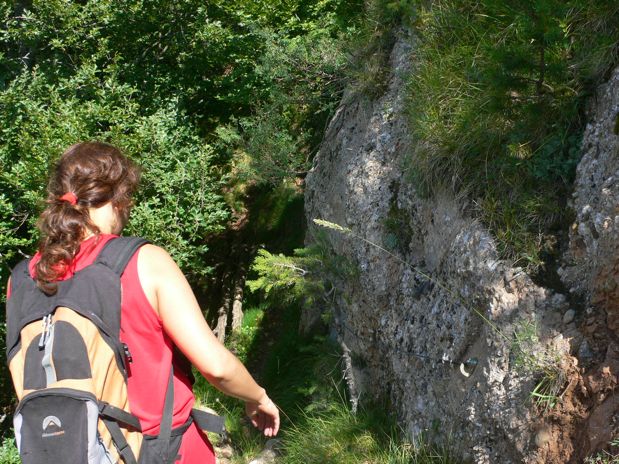 Entrando al Grapissot 