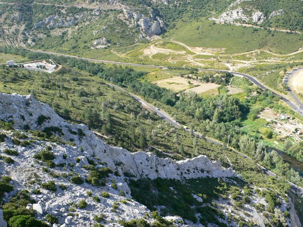 En esta cresta transcurre la ferrata de iniciación La Pichona 