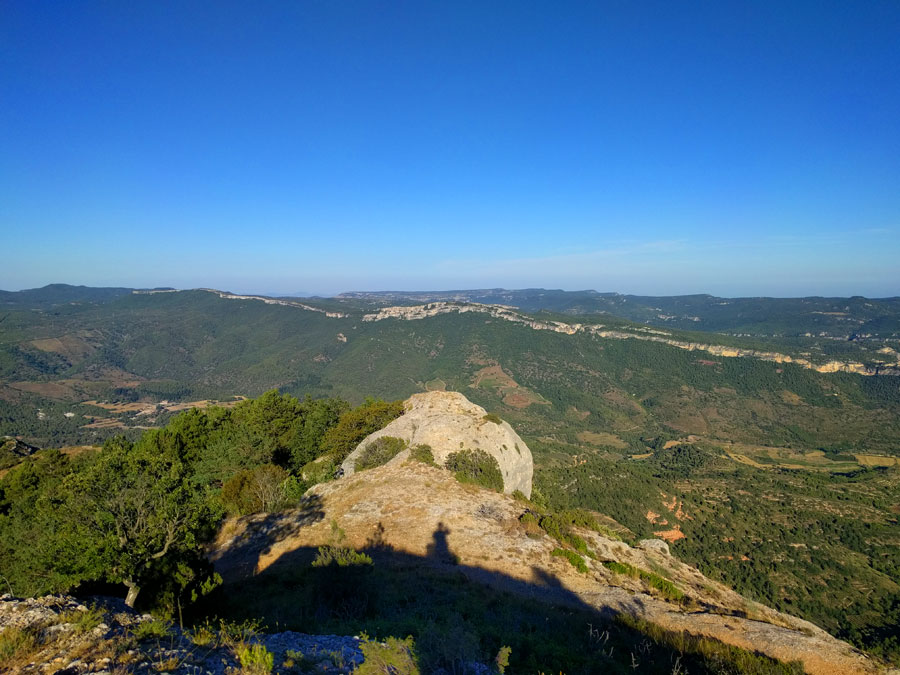Vistas desde la Roca Corbatera 