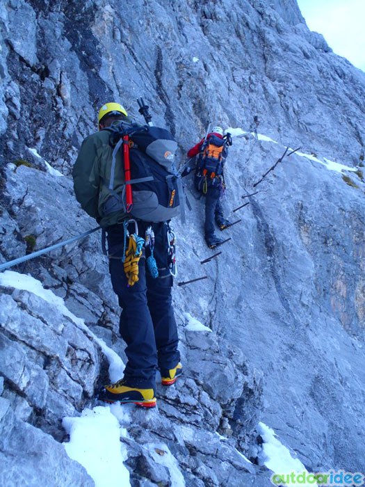 Segundo tramo de vía ferrata 
