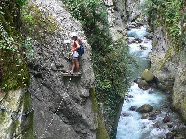 La unión del Riou con el Vésubie es sin duda el tramo más bonito 