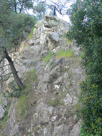 Monumento y paso equipado 