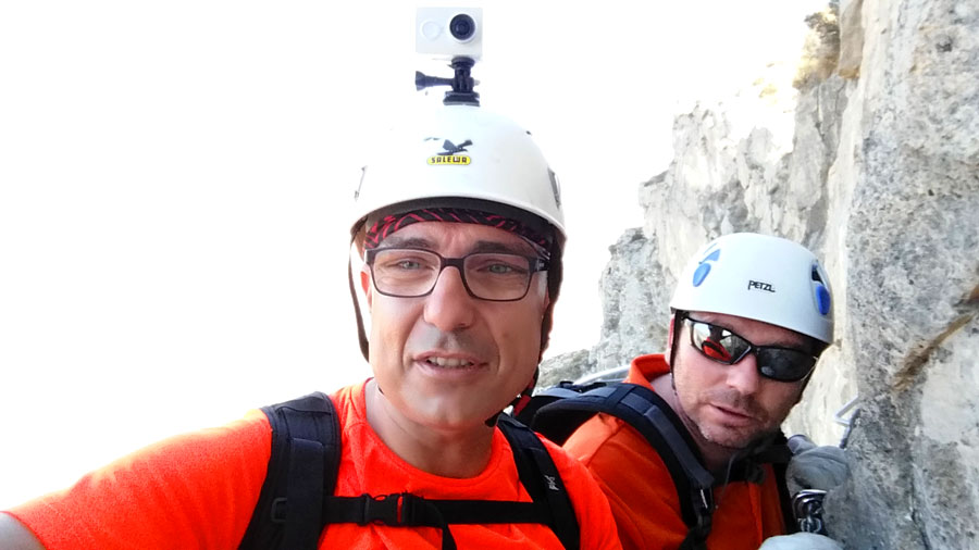 Contentos tras una gran mañana 