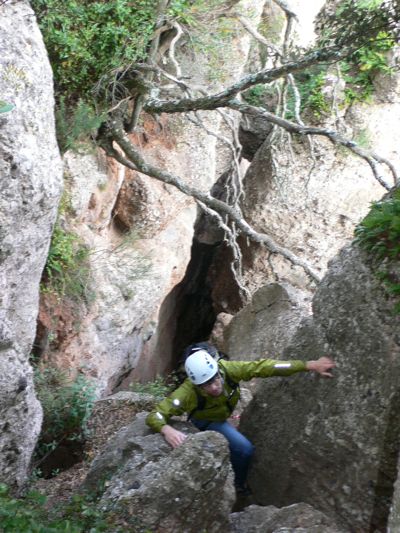 Abundantes agarres en el conglomerado de Sant Llorenç 
