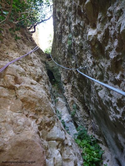 Resalte principal de III grado (© Montañismo para todos) 