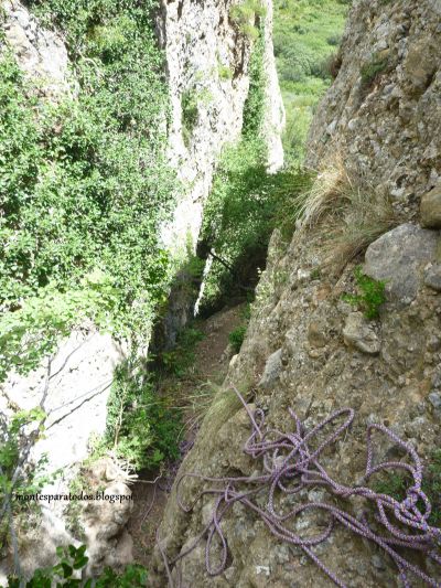 Últimos resaltes (© Montañismo para todos) 