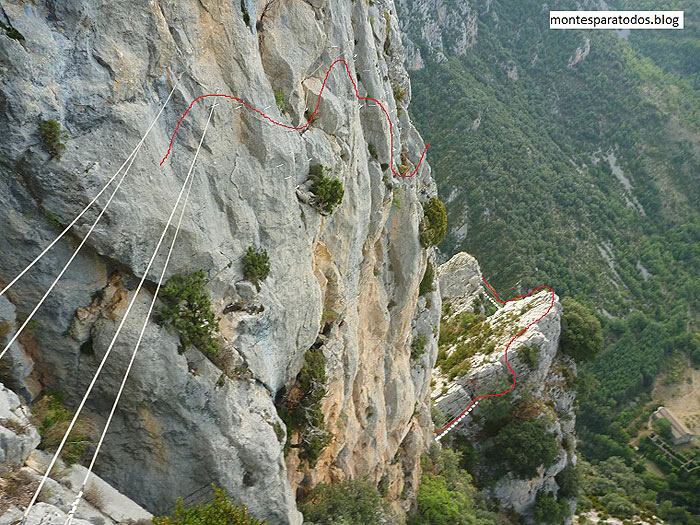 Paisaje desde el fin del tercer puente (© Montes para todos) 