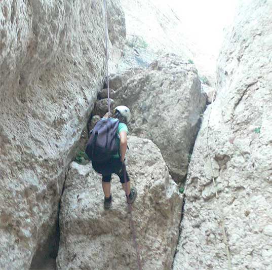 La canal se va abriendo poco a poco 