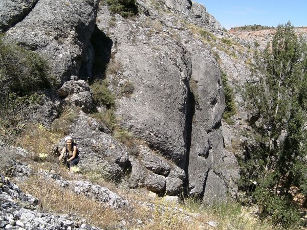Salida del desfiladero (© Daniel Arteche) 