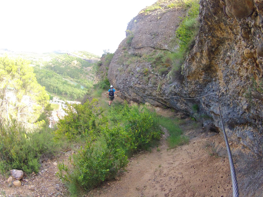 Empieza la vía ferrata con este flanqueo fácil 