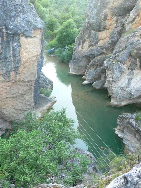 Vista de conjunto del segundo y del tercer puente 