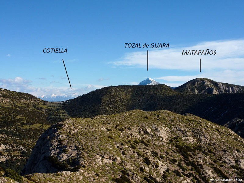 Cima del Picón vista desde la cima del Mediodía 