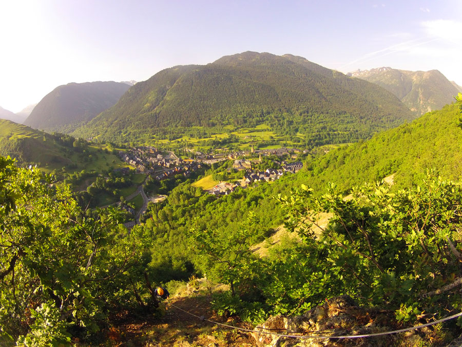 Con vistas a Unha y a Salardú 