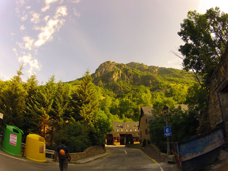 Otra buena vista de la vía ferrata 