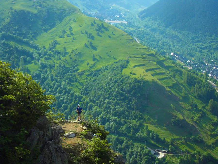 Vistas desde el balcón natural -El mirador de los Buitres- 