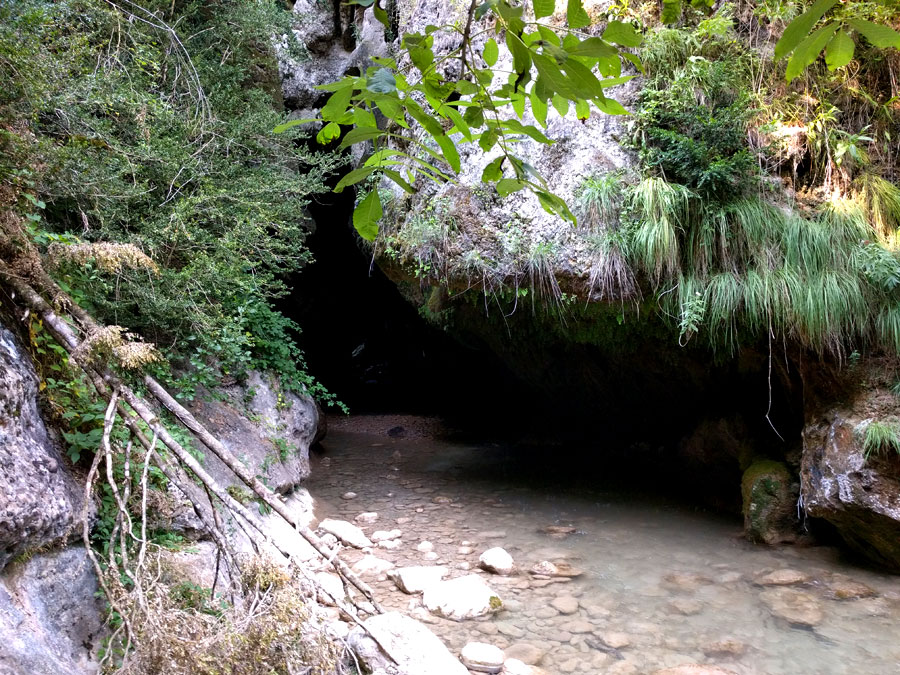 Entrada del pont Cabradís 