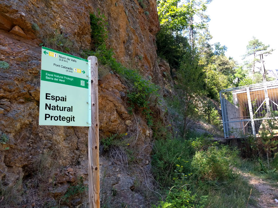 Seguimos el itinerario 1 