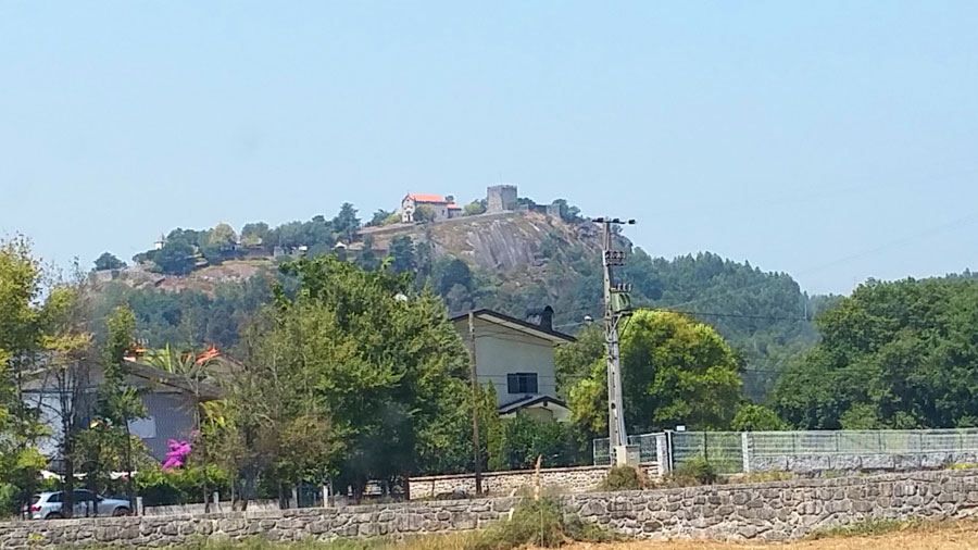 Vista de la pared por la cual progresaremos 