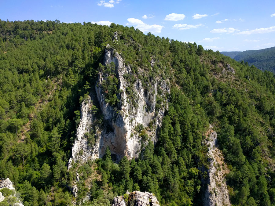 Vista desde la cresta 
