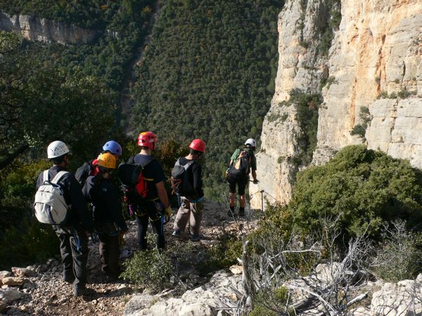 Momento de bajar por dónde hemos subido 