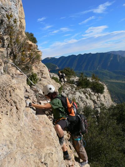 Franqueo horizontal para afrontar el último tramo 
