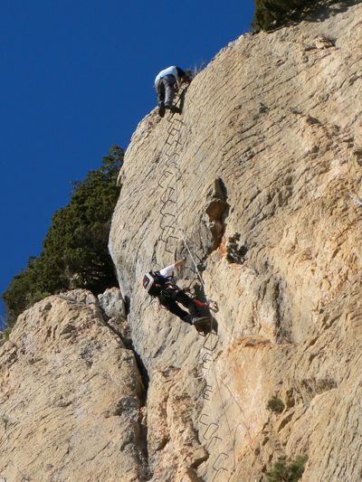 Saliendo por el tramo difícil 