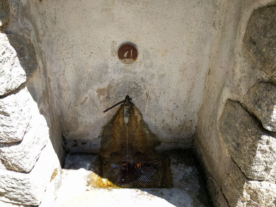 La fuente Cerdanya -agua potable- 