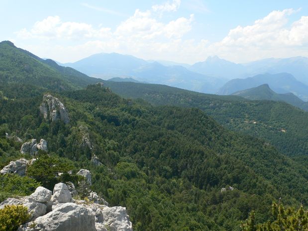 Vistas hacia el Pedraforca 