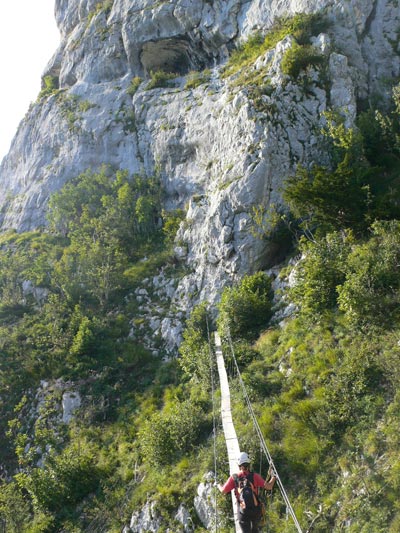 Segunda pasarela incio de la parte difícil 