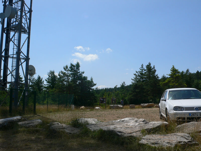 Las antenas -estacionamiento- 