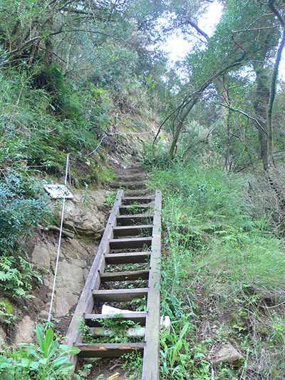 Salida por la escalera del Diable 