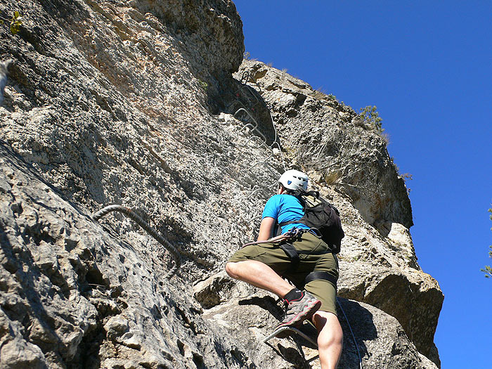 Tramo vertical del segundo inicio 