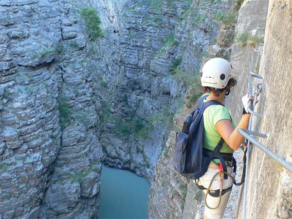 Ladeando en busca de la Gran presa de Sautet 