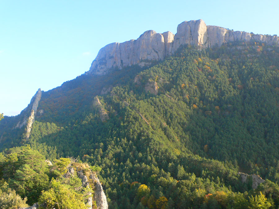 El Roc del Migdia desde Trassera 