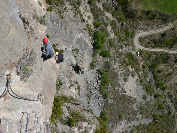 La altura a la salida de la cantera 