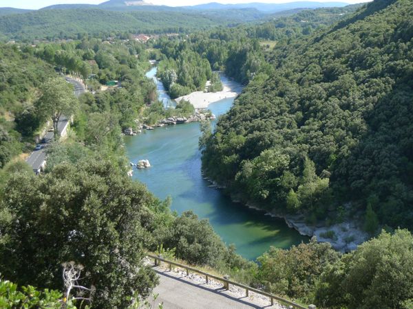 Vistas al río Herault (© Carlos Cordero) 