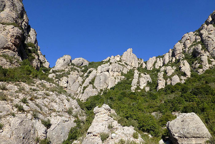 Típico paisaje montserratino 