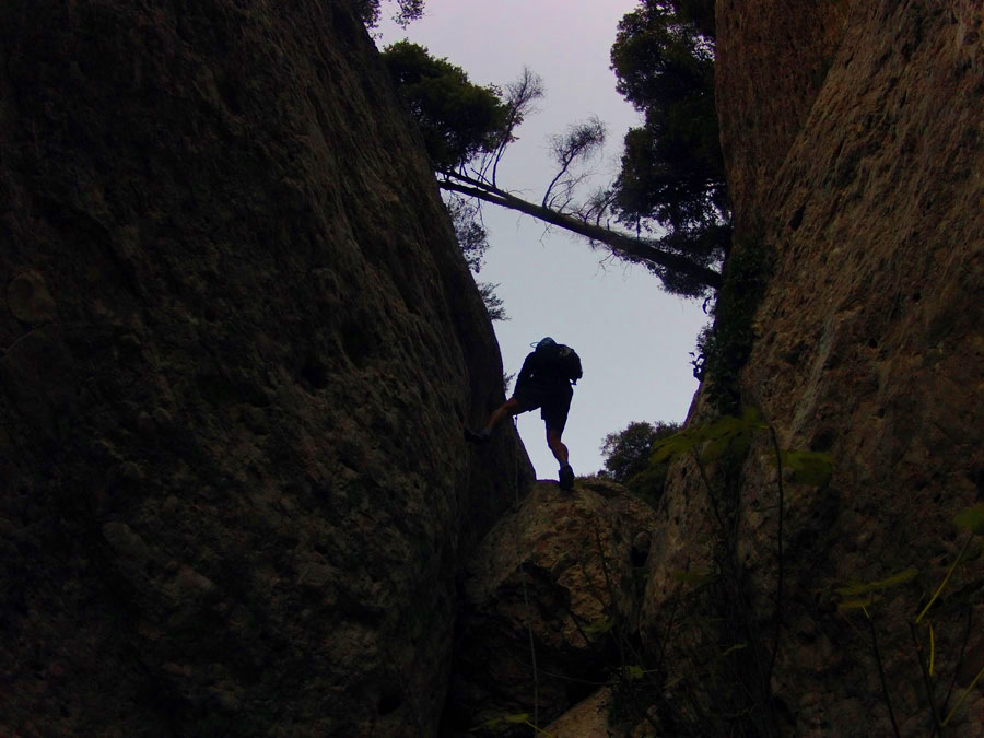 Saliendo del segundo resalte 