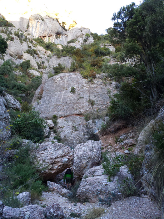 Entramos al torrent del Pont 